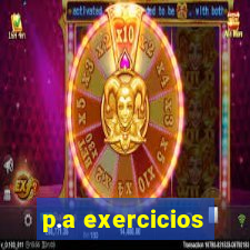 p.a exercicios