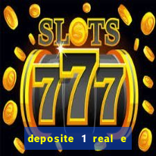 deposite 1 real e ganhe 10 vai de bet