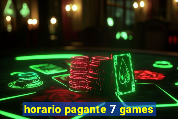 horario pagante 7 games