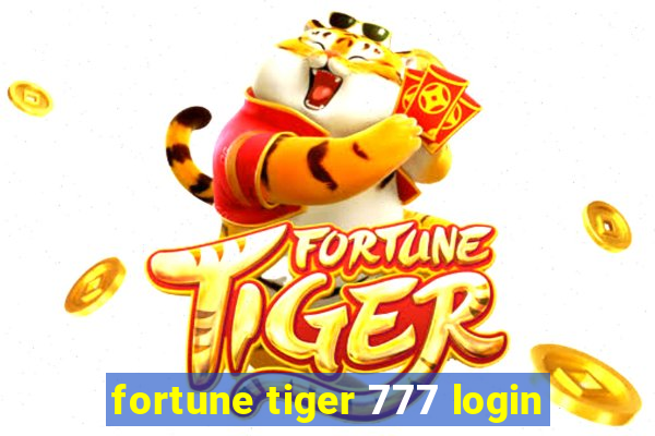 fortune tiger 777 login