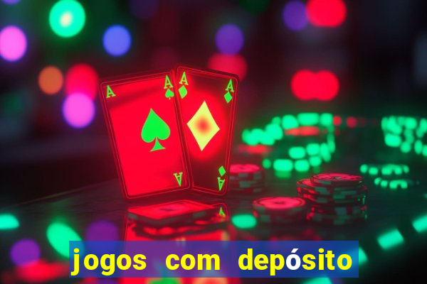 jogos com depósito de 50 centavos