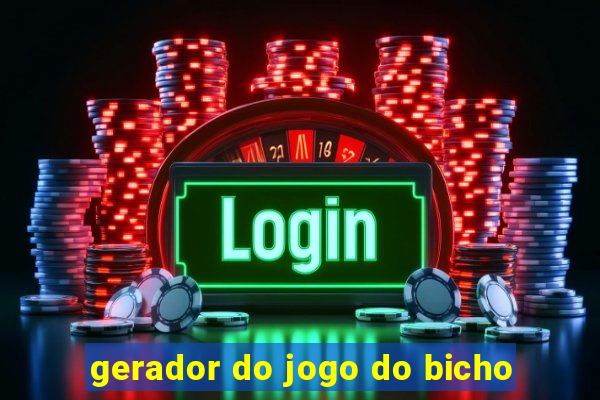 gerador do jogo do bicho