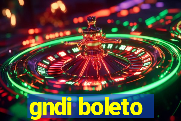 gndi boleto