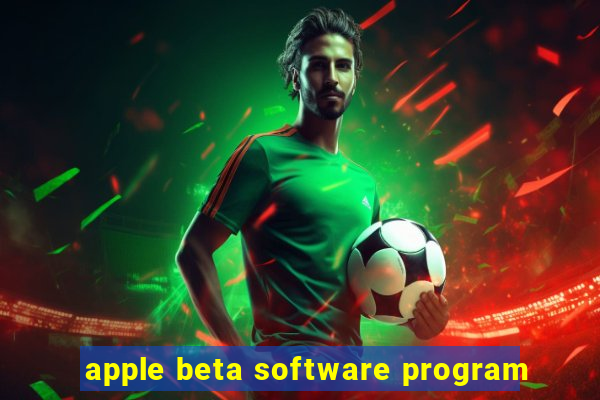 apple beta software program