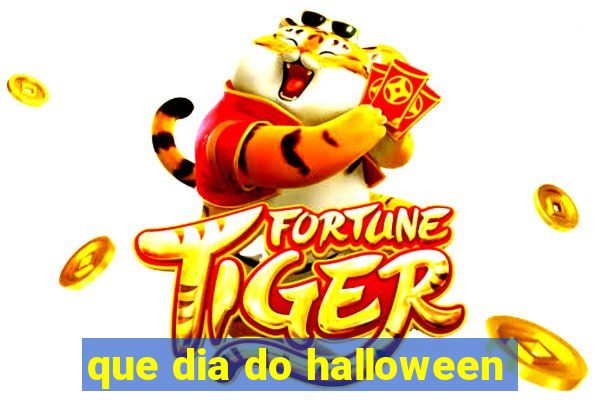 que dia do halloween