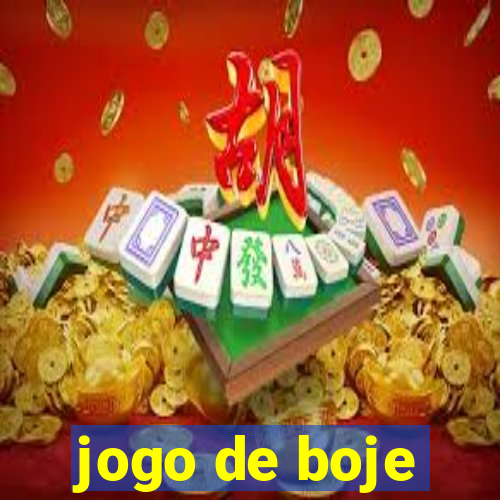 jogo de boje