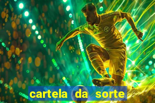 cartela da sorte time de futebol que mais saem