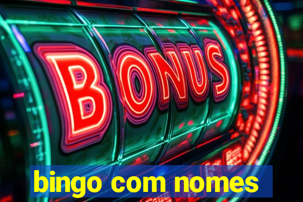 bingo com nomes