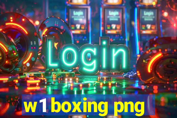 w1 boxing png