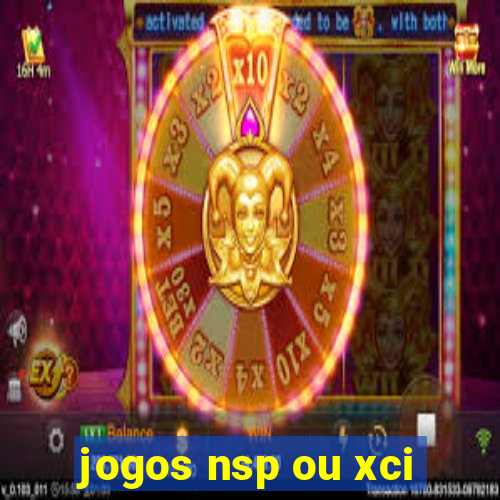 jogos nsp ou xci