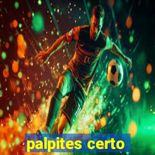 palpites certo