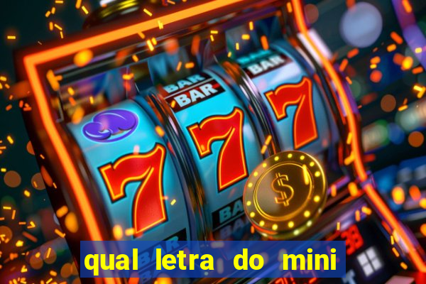 qual letra do mini dolar hoje