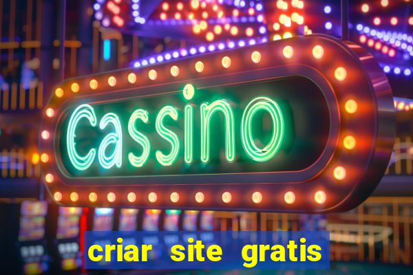 criar site gratis de jogos