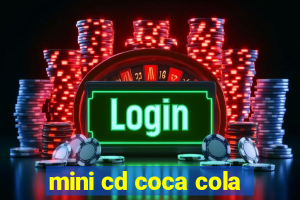 mini cd coca cola