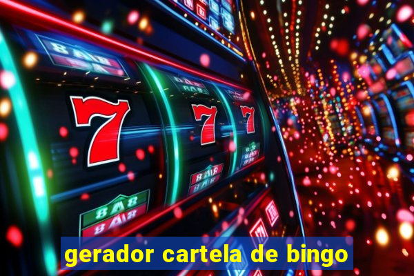 gerador cartela de bingo