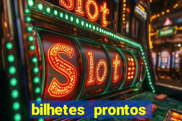 bilhetes prontos futebol hoje