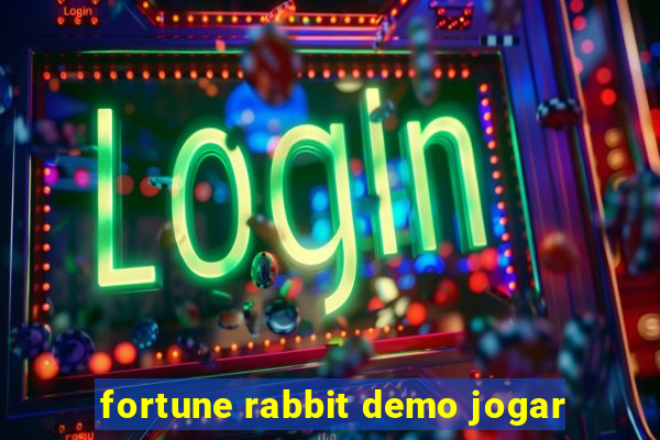 fortune rabbit demo jogar