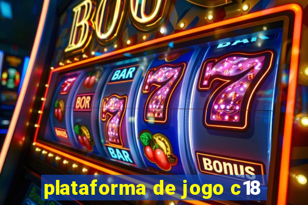 plataforma de jogo c18