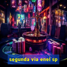 segunda via enel sp