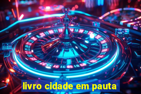 livro cidade em pauta
