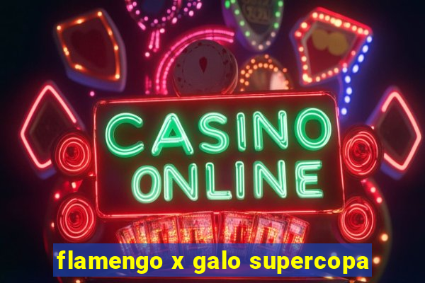 flamengo x galo supercopa