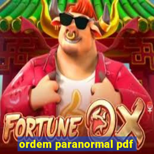 ordem paranormal pdf