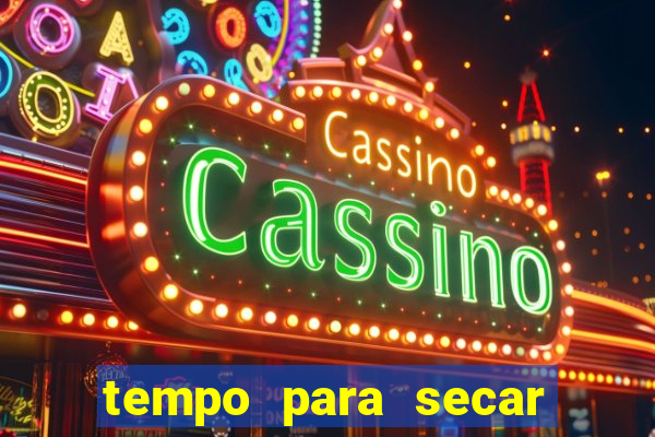 tempo para secar cola de cano