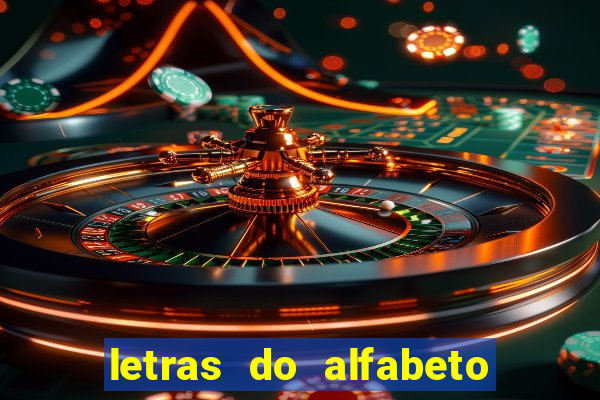 letras do alfabeto personalizadas para imprimir