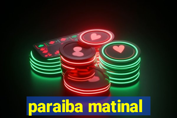 paraiba matinal