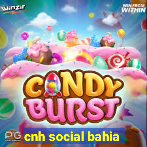 cnh social bahia