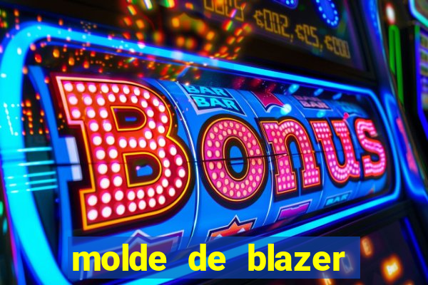 molde de blazer masculino para imprimir