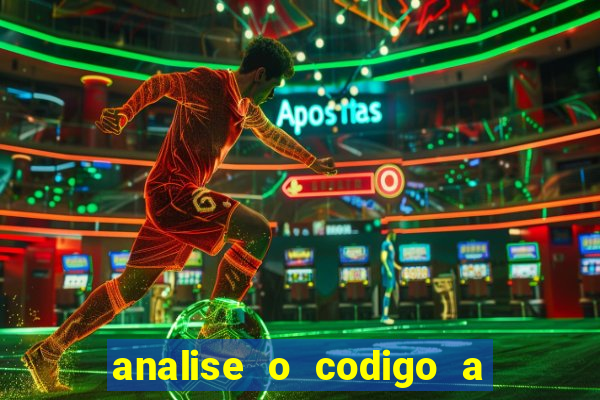 analise o codigo a seguir 1 import javax.swing.joptionpane