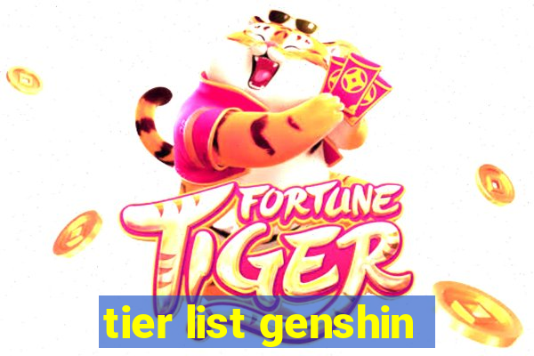 tier list genshin