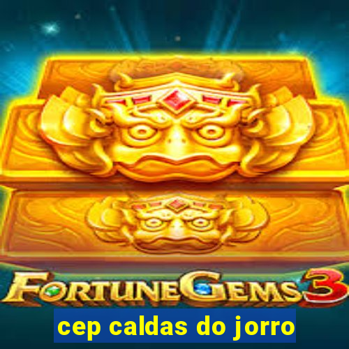 cep caldas do jorro