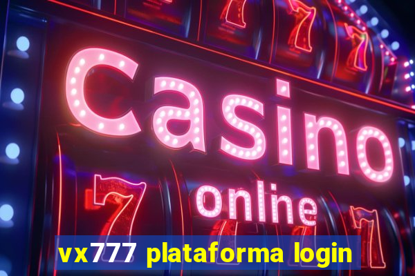 vx777 plataforma login