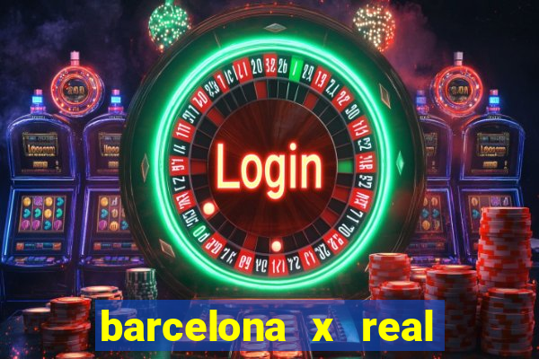 barcelona x real madrid multicanais
