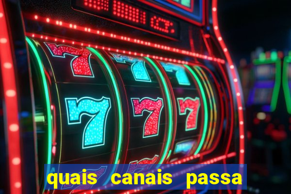 quais canais passa o jogo do inter hoje