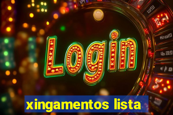 xingamentos lista