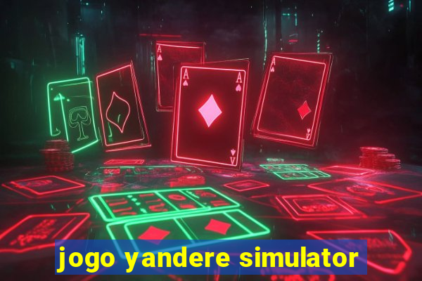 jogo yandere simulator