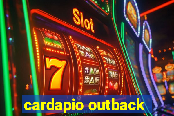 cardapio outback