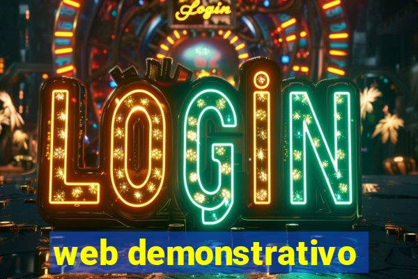 web demonstrativo