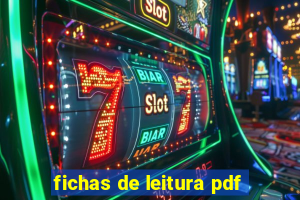 fichas de leitura pdf