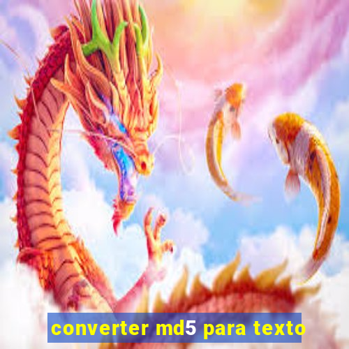converter md5 para texto