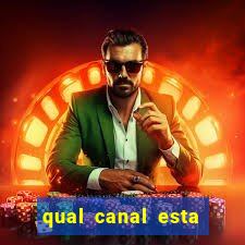 qual canal esta passando o jogo do inter
