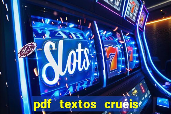 pdf textos cruÃ©is demais para serem lidos rapidamente