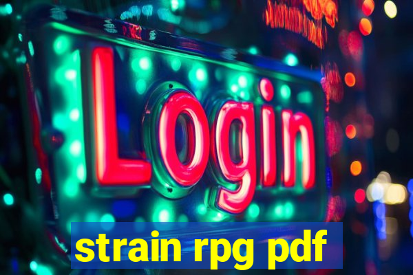 strain rpg pdf