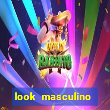 look masculino blazer cinza