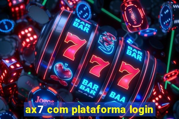 ax7 com plataforma login