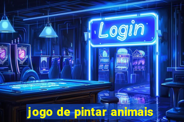 jogo de pintar animais