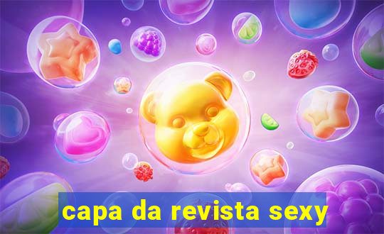 capa da revista sexy